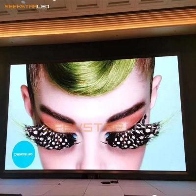 Indoor Fixed Video Wall Panel Display 6mm P6 LED Advertising Screen for Shopping Mall Retail Store Church