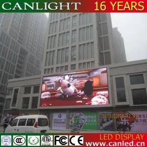 P8/P10 Outdoor Waterproof IP65 Energy-Saving LED Display Screen Video Wall for Advertising Board