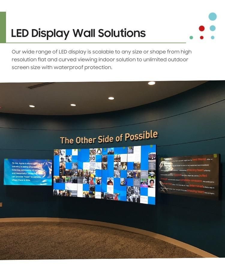 1r, 1g, 1b Stage Performance Fws Cardboard, Wooden Carton, Flight Case LED Board Display