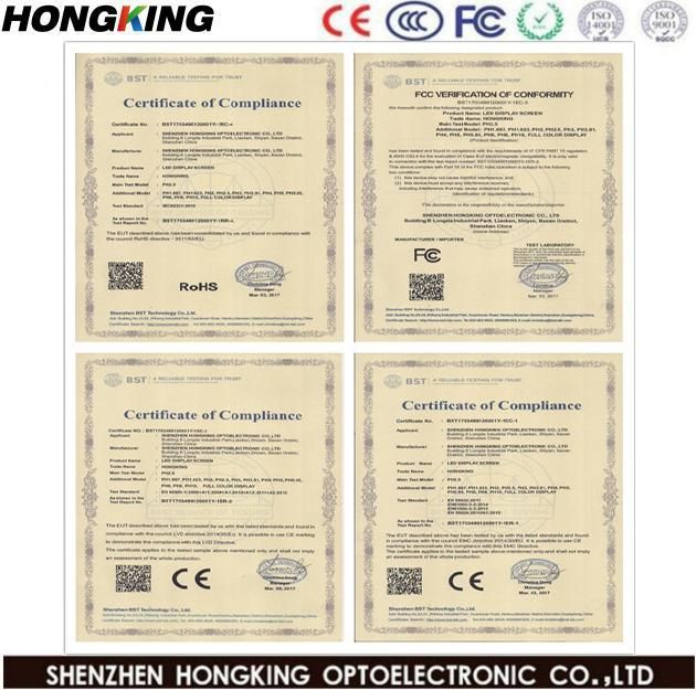 Indoor Rental Aluminum P2.5 LED Panel LED Board