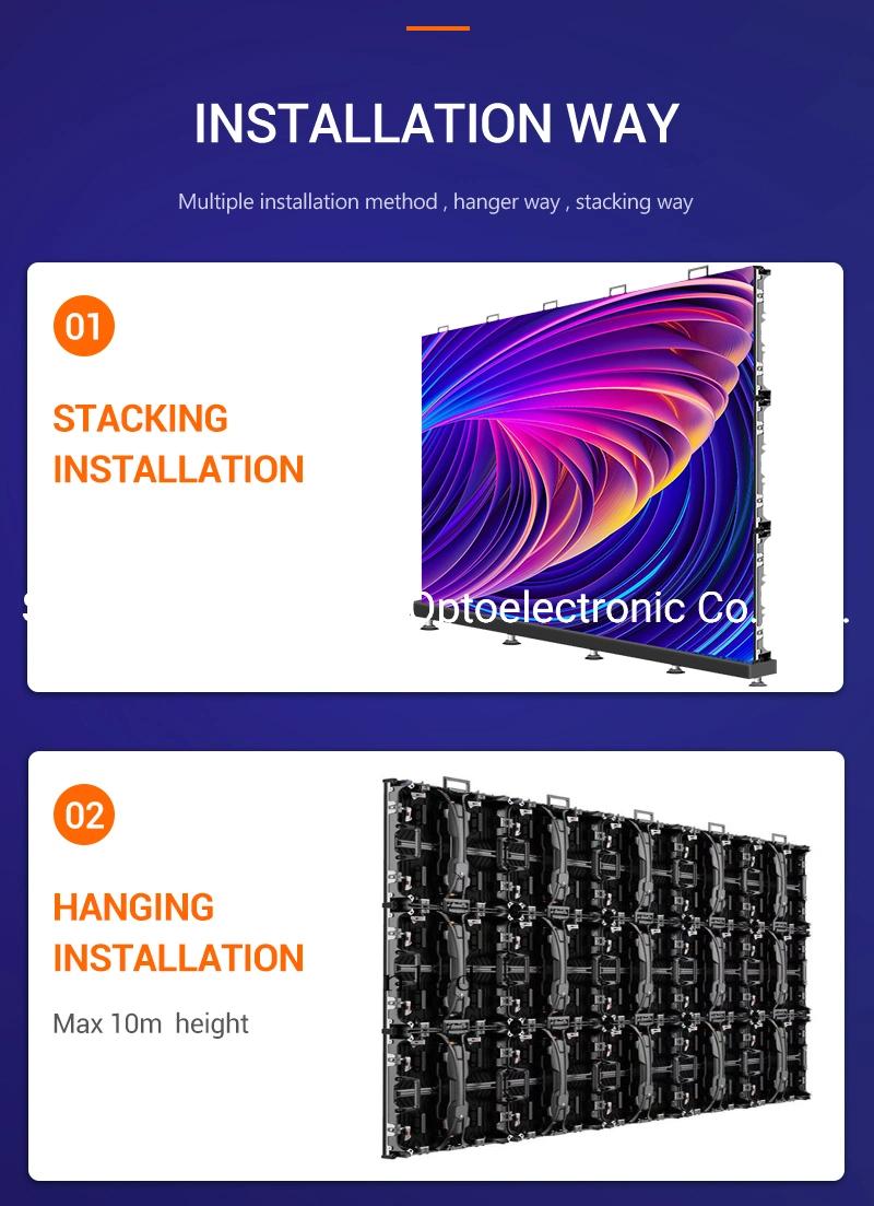 Indoor P3.91 LED Display LED Rental Screen Small-Pitch High Definition Advertising Screen WiFi Control Stage Vide Pantalla