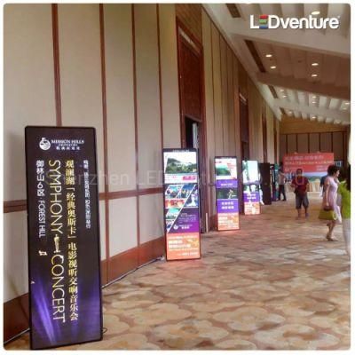 New Product P2.5 Indoor Standing Display Screen LED Poster for Commercial Advertising