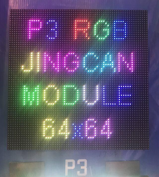192X192mm Kinglight LED Chip 1/32scan Indoor P3 LED Module