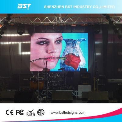 P4mm Indoor Full Color Rental LED Video Wall for Anniversary