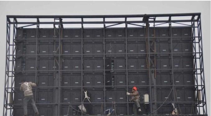 Reusable Waterproof Outdoor Advertising LED Screen Senior Dustproof Display