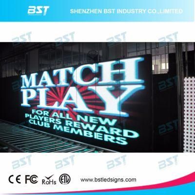 P10mm Waterproof Outdoor Rental Full Color LED Screen