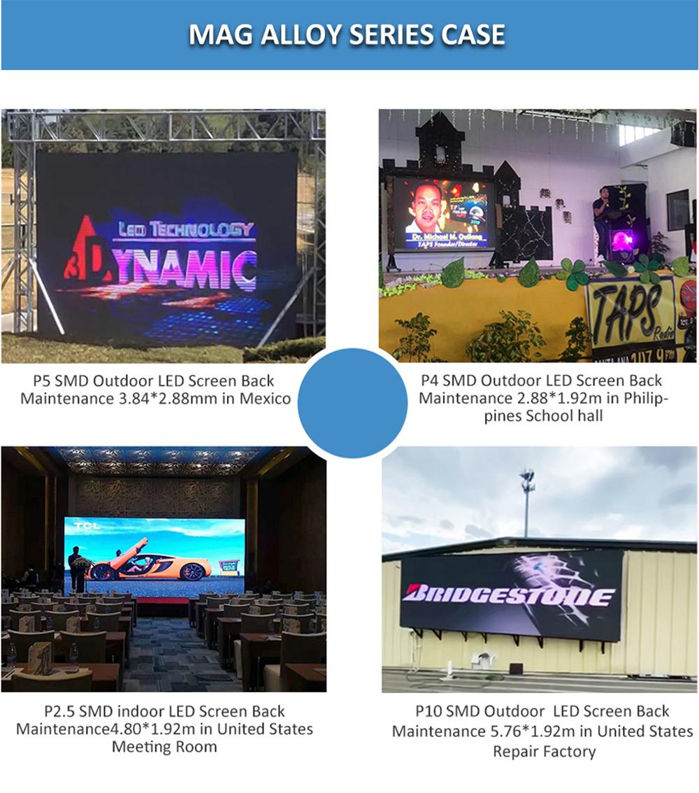 P6.67mm Waterproof Outdoor Rental Full Color LED Video Wall Screen