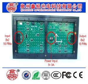 Outdoor P10 Single Color LED Scrolling Message Display P10 Single Red