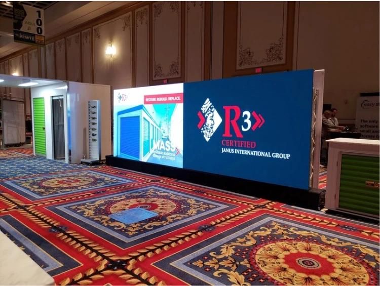 P3.91 Full Color Indoor Rental LED TV Panel for Show