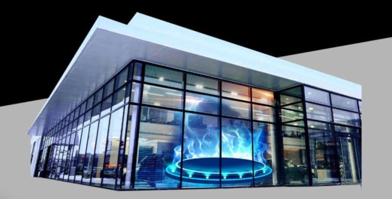 Outdoor Advertising P3.91 Transparent Waterproof LED Display Screen