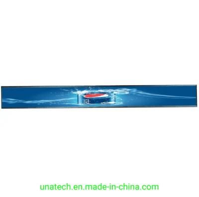 Smart LED Digital Strip Gob P1.5 P1.875 Supermarket LED Shelf Screen COB Shelf LED Display