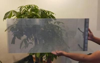 P2.976-6.25 High Quality Indoor Mesh Advertising Board Glass Wall Transparent LED Display