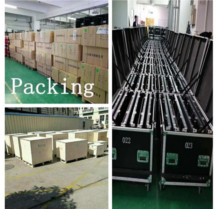 Indoor P2.976 Full Color 3840 Hz Rental LED Display Video Wall for Advertising Screen