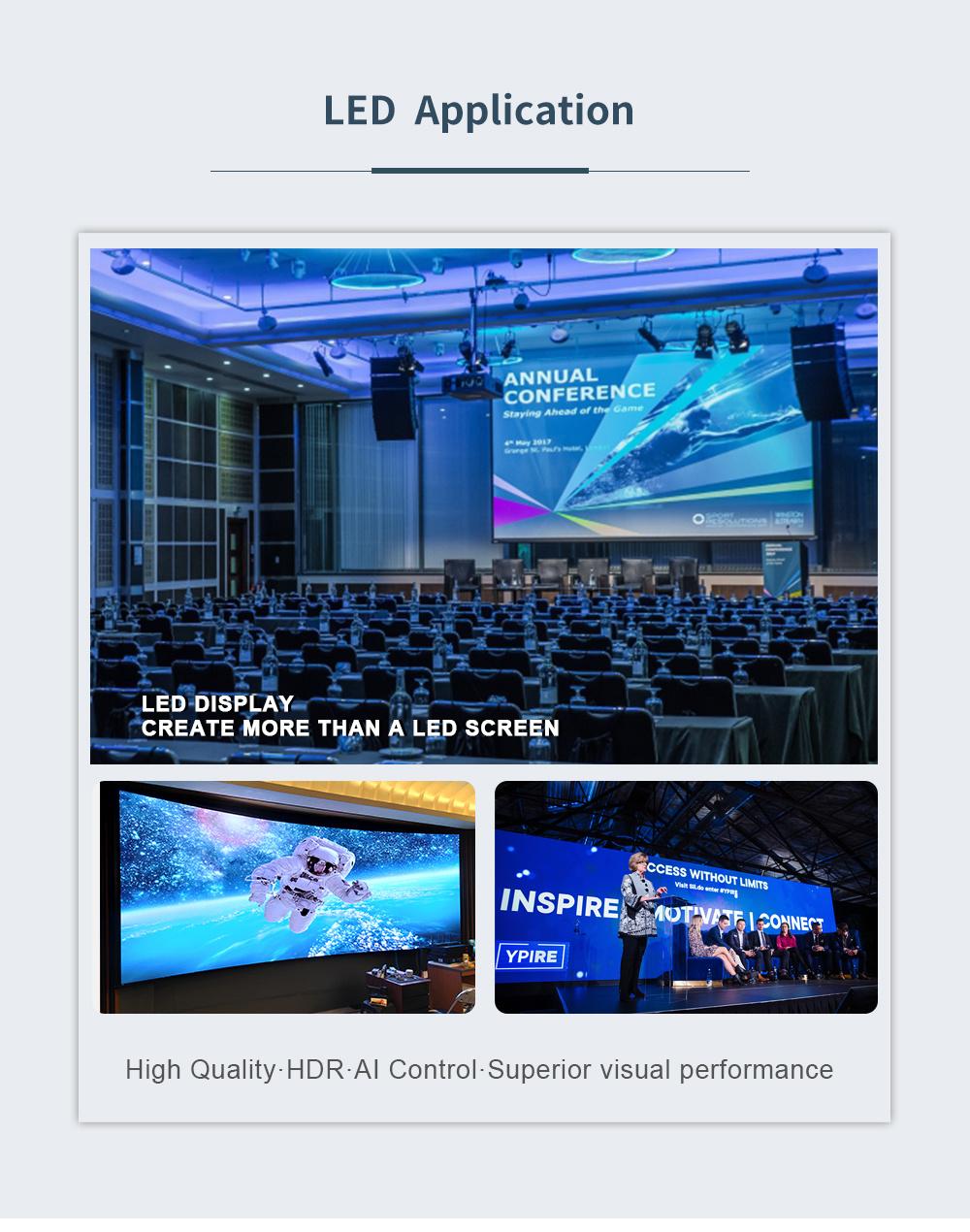 3840Hz High Refresh P2.5 Full Color LED Video Wall