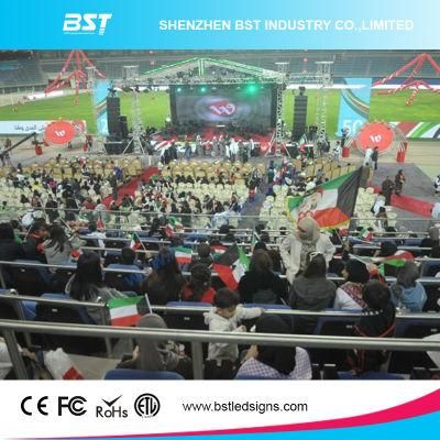 500*1000mm 1r1g1b Outdoor Rental LED Display Screen, P6.25 High Resolution LED Video Wall
