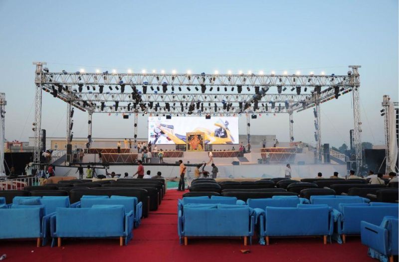 P2.5mm Indoor Permanent Installation 1r1g1b Digital LED Display Screen
