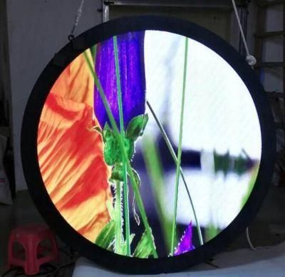 P4mm Pixel Circular LED Display Dia1.2m Indoor Round LED Screen