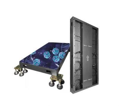 Outdoor Portable Dance Floor Toughened Glass 3D Mirror Wedding Effect LED Dance Floor Display