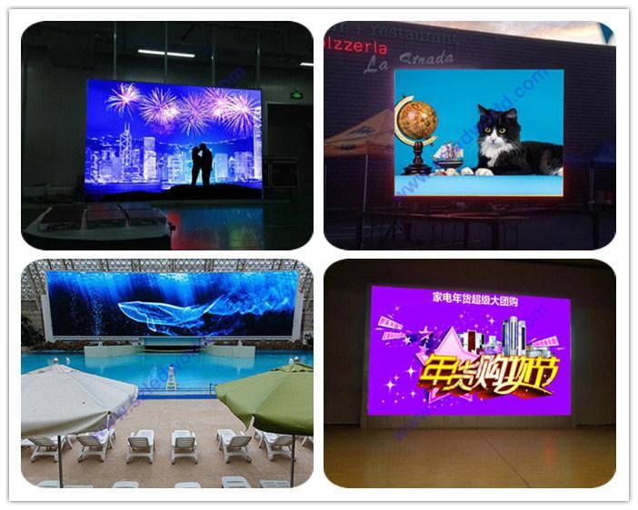 Indoor Full Color P4 Slim LED Advertising Screen Ce RoHS