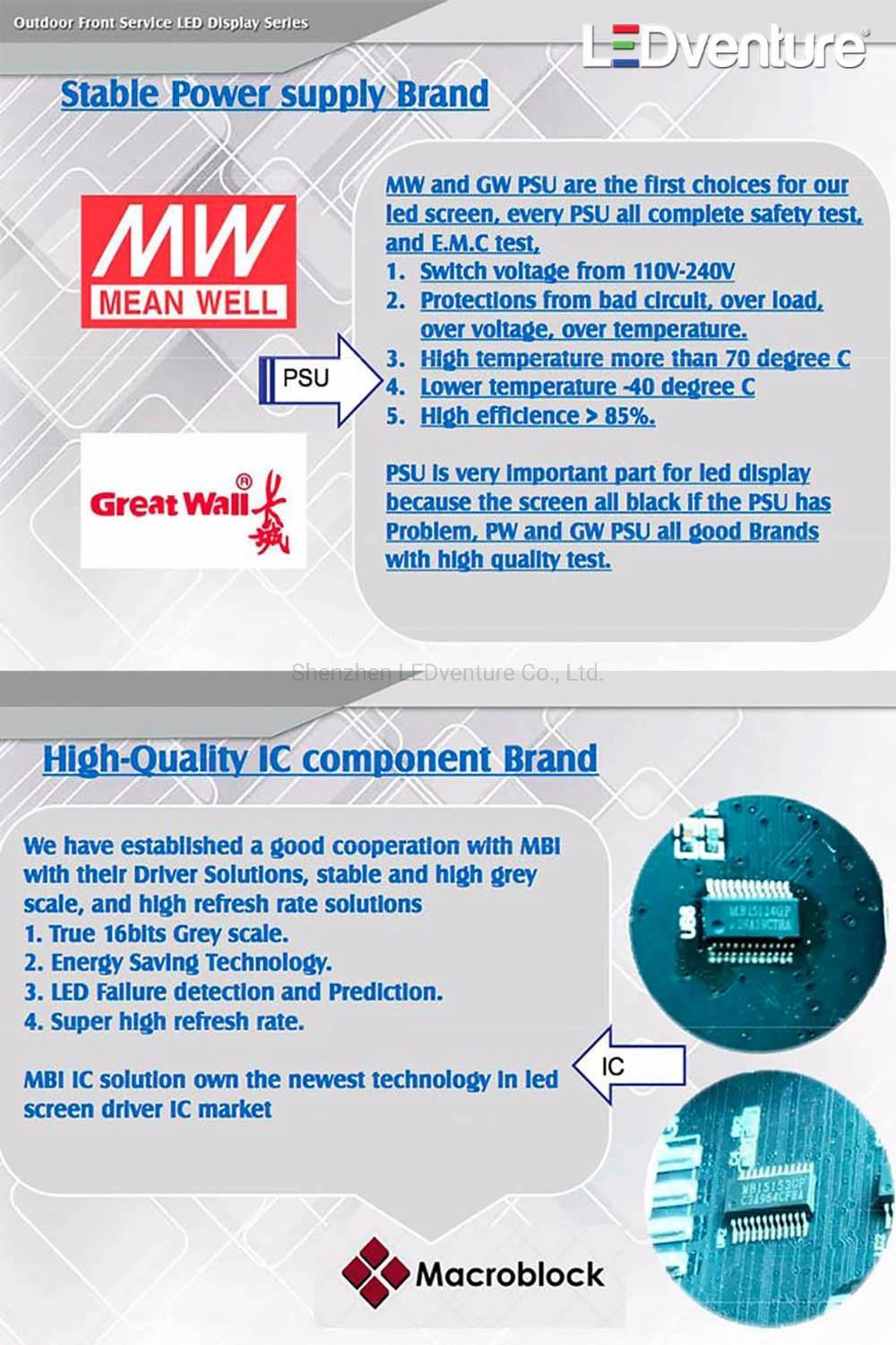 P6.67 Outdoor High Quality Advertising Billboard Screen LED Display Board