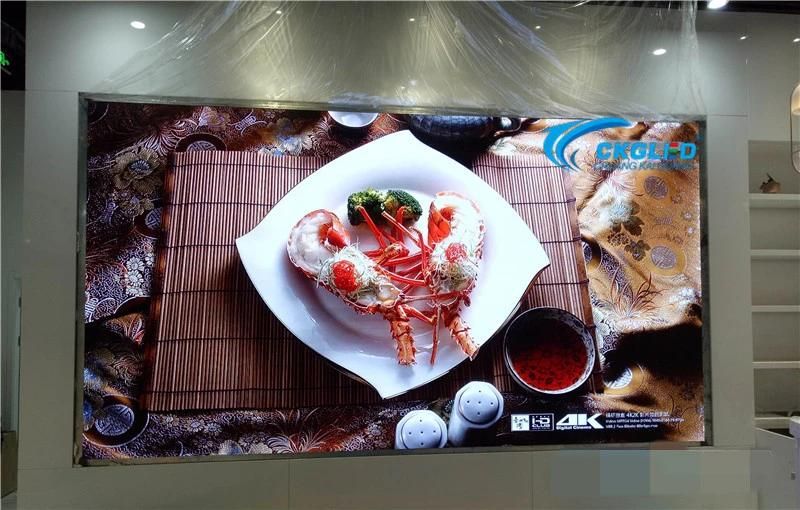 Indoor Front Serve Full Color High Refresh Digital P5 Fixed Advertising LED Display Screen RGB Pantalla LED