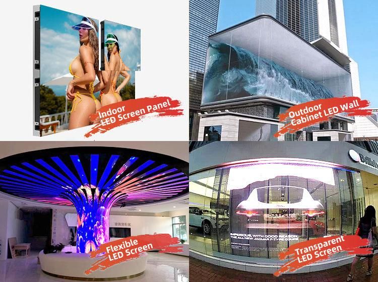 1r, 1g, 1b Stage Performance Fws Cardboard, Wooden Carton, Flight Case LED Board Display