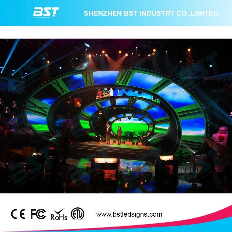 High Brightness P6.25 Outdoor Full Color Stage Rental Show LED Screen 1r1pg1b for Shopping Mall