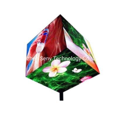 Irregular LED Video Display Screen Cube Factory