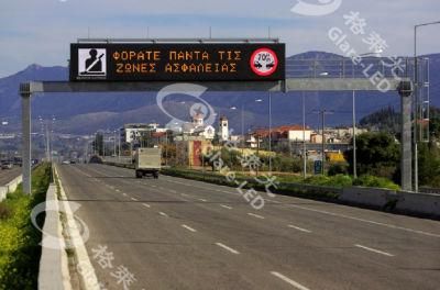 P33.33 Highway Outdoor Variable Moving Message Sign Traffic LED Display Sign