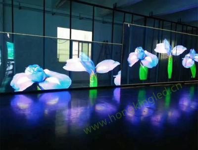 Jewelry Display Indoor Transparent P3.91 LED Window Glass Screen