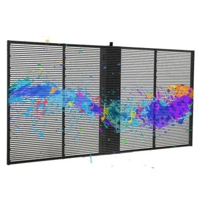 P7.8 Transparent Window LED Display Commerical LED Display Screen
