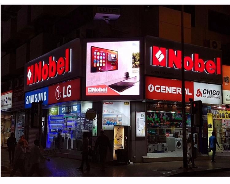 Outdoor Waterproof Fixed Installation HD P8 LED Screen for Sale