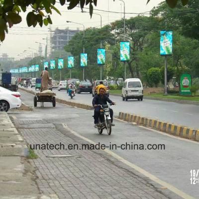 China out of Door Advertising Lamppost LED Screen Display