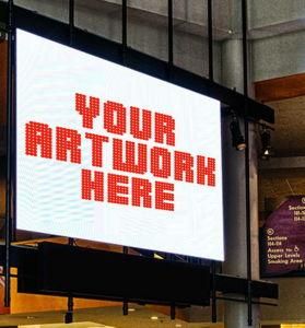 Indoor Full Color LED Display Use for Big Factory