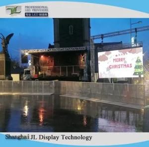 P4.81 Outdoor Curved Arc Shape Stage Rental LED Display