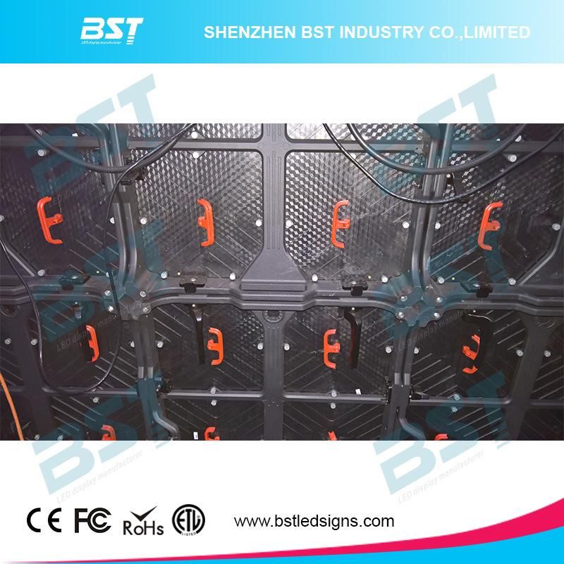 P3.91mm Die Casting Outdoor Stage Video LED Display Screen 500*500*75mm Cabinet