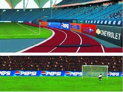 P6 Outdoor Stadium Advertising LED Display Screen