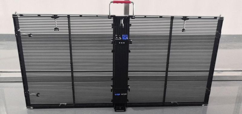 Mesh LED Video Wall P3.91-7.8 Transparent LED Display Screens for Showcase Advertising