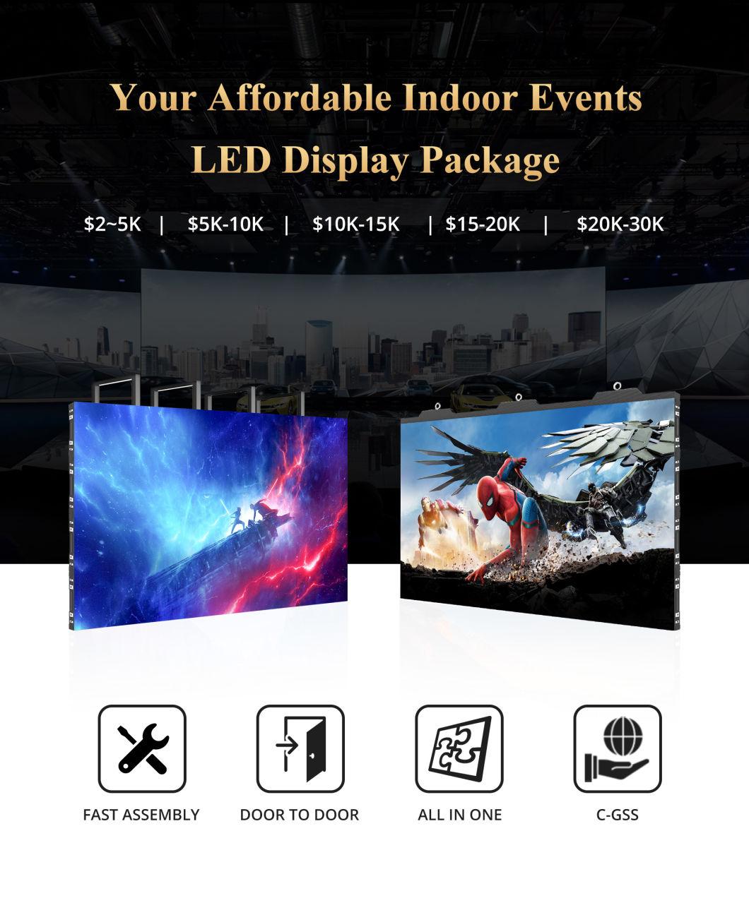 100, 000h Text Display Fws Cardboard, Wooden Carton, Flight Case Board LED Screen
