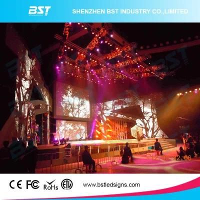 P3.9mm Indoor Die Casting Aluminum Rental LED Video Wall