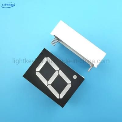 Custom 1 Inch Dual Color 7 Segment LED Display with RoHS