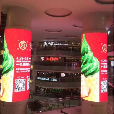 P3 P2.5 Indoor Flexible LED Module Display Screen for Advertising