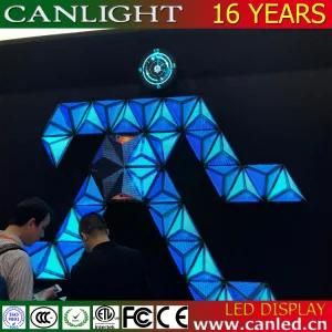 Creative Special Curved Robot LED Display Screen Video Wall for Bar and Pub and Backdrop