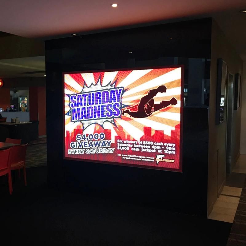 RGB LED TV Wall Mounted LED Screen Indoor Advertising P3.91 LED Display