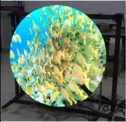 P4mm Pixel Circular LED Display Dia1.2m Indoor Round LED Screen