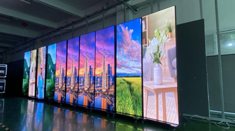 Factory Price Indoor P2.5mm High Definition Full Color Indoor Poster LED Advertising Display Screen