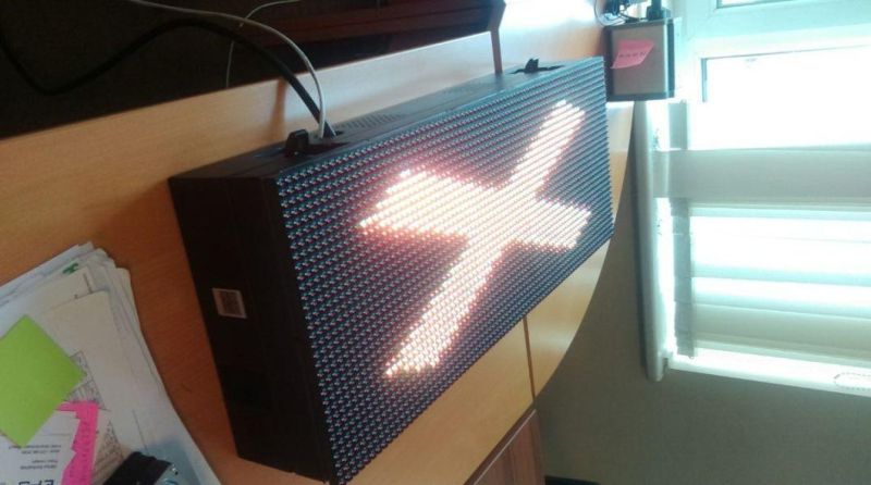 7500nits High Brightness DIP346 Full Color P10 LED Screen for Advertising