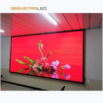Indoor Full Color LED Display P5 Fixed Install Advertising Video Wall