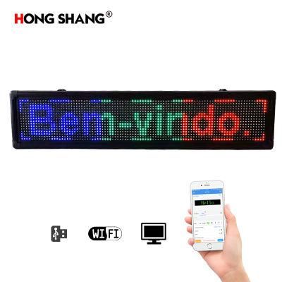 Hanging Installation of Outdoor Mixed Color Advertising Display LED Module