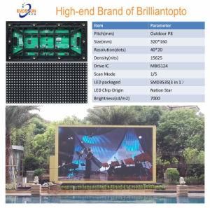 Outdoor Full Color P8 LED Sign Advertising LED Billboard